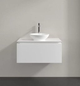 Тумба под раковину Villeroy & Boch Legato 80х50 см ДСП белый матовый B56900MS