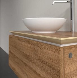 Тумба під раковину Villeroy & Boch Legato 80х50 см ДСП дуб канзас B56900RH
