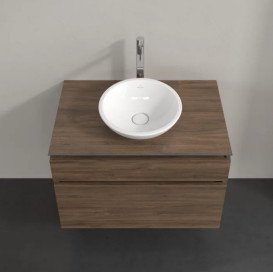 Тумба под раковину Villeroy & Boch Legato 80х50 см ДСП дуб аризона B57000VH