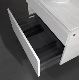 Тумба под раковину Villeroy & Boch Legato 80х50 см ДСП белое дерево B57000E8