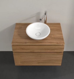 Тумба під раковину Villeroy & Boch Legato 80х50 см ДСП дуб канзас B57000RH