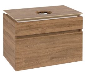 Тумба під раковину Villeroy & Boch Legato 80х50 см ДСП дуб канзас B57000RH