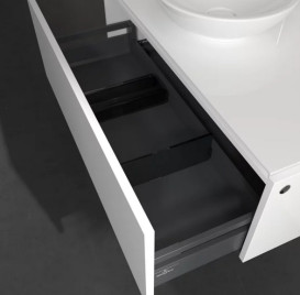 Тумба под раковину Villeroy & Boch Legato 100х50 см МДФ/ДСП глянцевый белый B57100DH