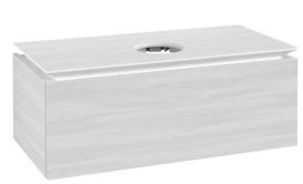 Тумба под раковину Villeroy & Boch Legato 100х50 см ДСП белое дерево B57100E8