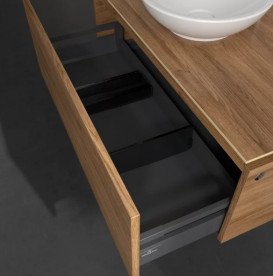 Тумба под раковину Villeroy & Boch Legato 100х50 см ДСП дуб канзас B57100RH