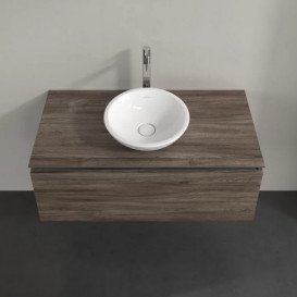 Тумба під раковину Villeroy & Boch Legato 100х38 см ДСП кам'яний дуб B57100RK