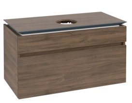 Тумба под раковину Villeroy & Boch Legato 100х55 см ДСП дуб аризона B57200VH