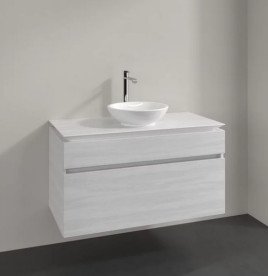 Тумба под раковину Villeroy & Boch Legato 100х55 см ДСП белое дерево B57200E8