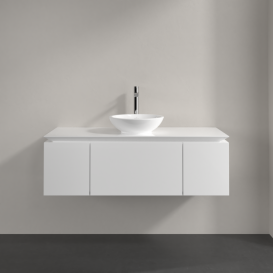 Тумба під раковину Villeroy & Boch Legato 120х38 см МДФ/ДСП білий глянсовий B57700DH