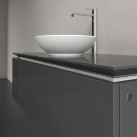 Тумба под раковину Villeroy & Boch Legato 120х38 см МДФ/ДСП глянцевый серый B57700FP