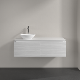 Тумба під раковину Villeroy & Boch Legato 120х38 см ДСП/ДСП біле дерево B57900E8