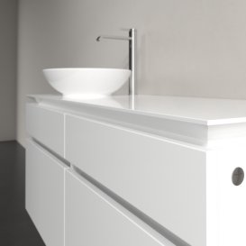 Тумба під раковину Villeroy & Boch Legato 120х55 см МДФ/ДСП білий глянсовий B58000DH