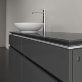 Тумба под раковину Villeroy & Boch Legato 120х55 см МДФ/ДСП глянцевый серый B58000FP