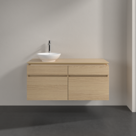 Тумба під раковину Villeroy&Boch Legato 120х55 см ДСП/ДСП північний дуб B58000VJ