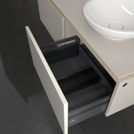 Тумба під раковину Villeroy & Boch Legato 120х38 см ДСП/ДСП ніжно-сірий B58100VK