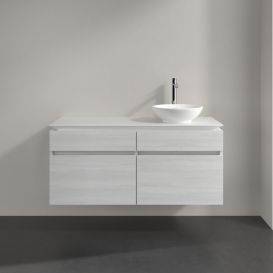 Тумба под раковину Villeroy & Boch Legato 120х55 см ДСП белое дерево B58200E8