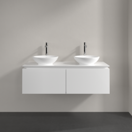 Тумба под раковину Villeroy & Boch Legato 120х38 см МДФ/ДСП белый глянцевый B58300DH