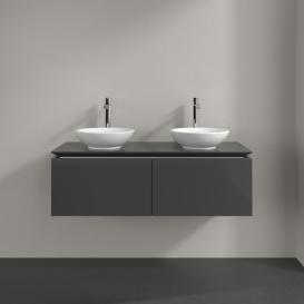 Тумба под раковину  Villeroy & Boch Legato 120х38 см МДФ/ДСП глянцевый серый B58300FP