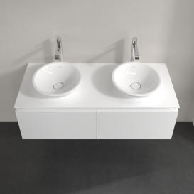 Тумба под раковину Villeroy & Boch Legato 120х38 см ДСП белый матовый B58300MS