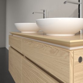 Тумба под раковину Villeroy & Boch Legato 120х55 см ДСП северный дуб B58400VJ