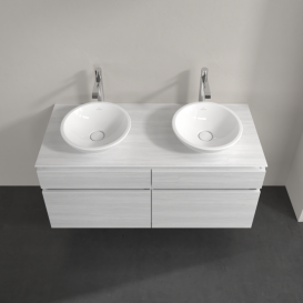 Тумба под раковину Villeroy & Boch Legato 120х55 см ДСП белое дерево B58400E8