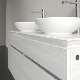 Тумба под раковину Villeroy & Boch Legato 120х55 см ДСП белое дерево B58400E8