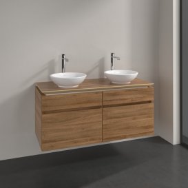 Тумба под раковину Villeroy & Boch Legato 120х55 см ДСП дуб канзас B58400RH