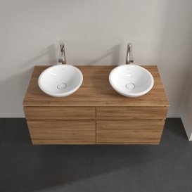 Тумба под раковину Villeroy & Boch Legato 120х55 см ДСП дуб канзас B58400RH