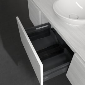 Тумба под раковину Villeroy & Boch Legato 140х38 см ДСП белое дерево B58500E8