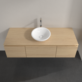 Тумба под раковину Villeroy & Boch Legato 140х38 см ДСП северный дуб B58500VJ