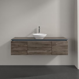 Тумба під раковину Villeroy & Boch Legato 140х38 см ДСП кам'яний дуб B58500RK