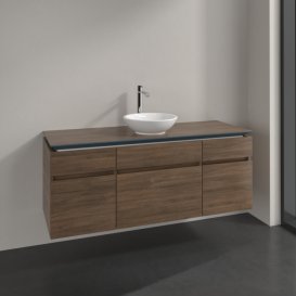 Тумба под раковину Villeroy & Boch Legato 140х55 см ДСП дуб аризона B58600VH