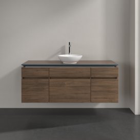 Тумба под раковину Villeroy & Boch Legato 140х55 см ДСП дуб аризона B58600VH