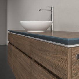 Тумба под раковину Villeroy & Boch Legato 140х55 см ДСП дуб аризона B58600VH