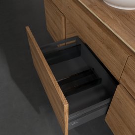 Тумба под раковину Villeroy & Boch Legato 140х55 см ДСП дуб канзас B58600RH