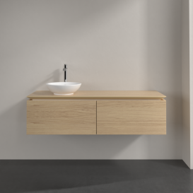 Тумба под раковину Villeroy & Boch Legato 140х38 см ДСП северный дуб B58700VJ