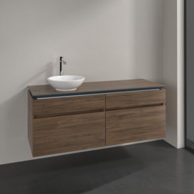 Тумба под раковину Villeroy & Boch Legato 140х55 см ДСП дуб аризона B58800VH