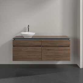 Тумба под раковину Villeroy & Boch Legato 140х55 см ДСП дуб аризона B58800VH