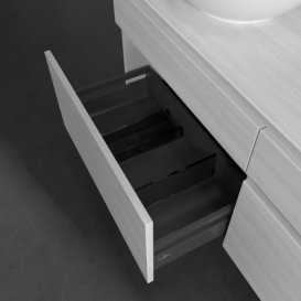 Тумба під раковину Villeroy & Boch Legato 140х55 см ДСП біле дерево B58800E8