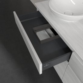 Тумба під раковину Villeroy & Boch Legato 140х55 см ДСП біле дерево B58800E8