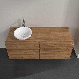 Тумба під раковину Villeroy & Boch Legato 140х55 см ДСП дуб канзас B58800RH