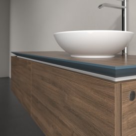 Тумба под раковину Villeroy & Boch Legato 140х38 см ДСП дуб аризона B58900VH