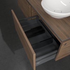 Тумба под раковину Villeroy & Boch Legato 140х38 см ДСП дуб аризона B58900VH