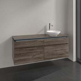 Тумба под раковину Villeroy & Boch Legato 140х55 см ДСП каменный дуб B59000RK