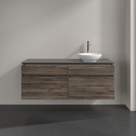 Тумба под раковину Villeroy & Boch Legato 140х55 см ДСП каменный дуб B59000RK