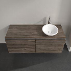 Тумба под раковину Villeroy & Boch Legato 140х55 см ДСП каменный дуб B59000RK