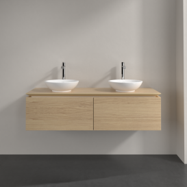 Тумба под раковину Villeroy & Boch Legato 140х38 см ДСП северный дуб B59100VJ