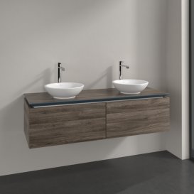 Тумба под раковину Villeroy & Boch Legato 140х38 см ДСП каменный дуб B59100RK