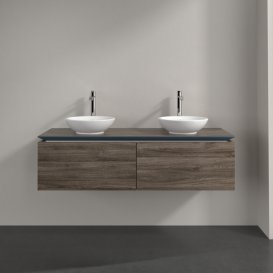 Тумба под раковину Villeroy & Boch Legato 140х38 см ДСП каменный дуб B59100RK