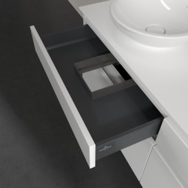 Тумба под раковину Villeroy & Boch Legato 140х55 см ДСП белый матовый B59200MS
